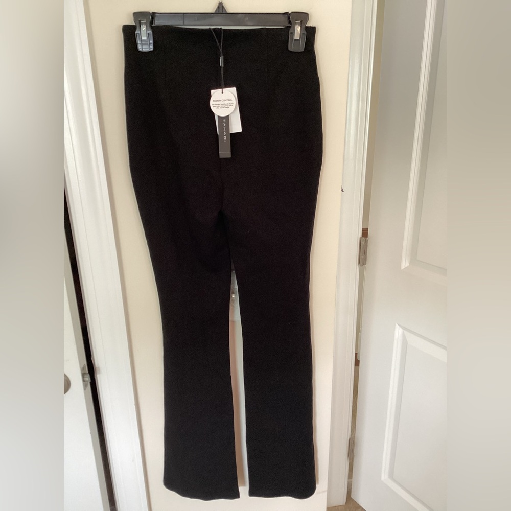 Tahari Black Flared Pants